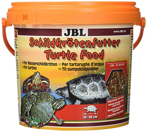 JBL Hauptfutter für Wasserschildkröten, 1er Pack (1 x 2,5 l), 70365
