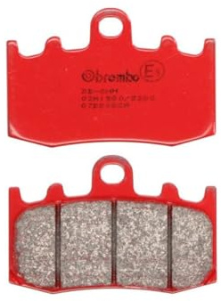 BREMBO Plaquettes de freins Épaisseur 8,6mm 07BB26SA Compatible avec BMW MOTORCYCLES R 1150 R 850 K R 900 HP | Garnitures modèle 07BB26, dimensions 77 × 51,4 × 8,6 millimètres, lot: 2 pièces; compatible avec BMW motos, avant ou arrière