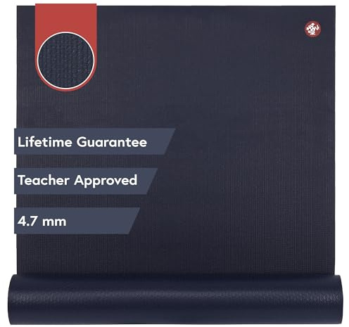 Manduka PROlite Yoga and Pilates Mat - Midnight (200cm Wide), PL79-LONG & WIDE-MIDNIGHT, 200 WIDE