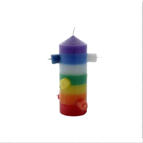 Voile 7 mèches Chakras Tombe Travaux Sept Couleurs Force pour Rituels Cérémonies et Travaux de Magie