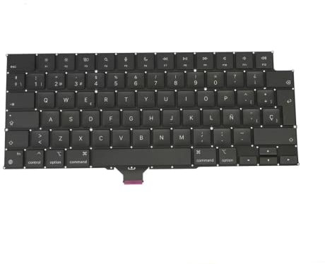 ICTION SP España Teclado Español de repuesto para MacBook Pro de 14 pulgadas 16.2 pulgadas Retina M1 A2442 A2485 teclado 2021 año