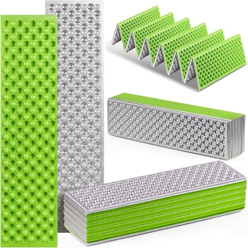 Isomatte Faltbar 180x60cm Ultraleicht Schaumstoff Campingmatte, Wetterfest Faltbare Camping Isomatte für Outdoor-Abenteuer