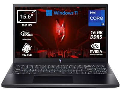 acer Nitro V 15 ANV15-51-99H6 Notebook Gaming, NVIDIA GeForce RTX 4060 8 GB GDDR6, Processore Intel Core i9-13900H, Ram 16 GB DDR5, 1024 GB SSD, Display 15.6 FHD IPS 165 Hz LED LCD, Windows 11 Home