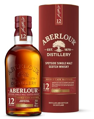 ABERLOUR 12 ans Double Cask Whisky Ecossais Single Malt avec étui - 40% 70cl