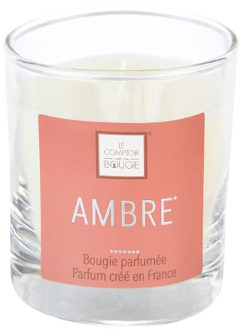 Comptoir de la Bougie - Bougie Parfumée Elea 190g Ambre