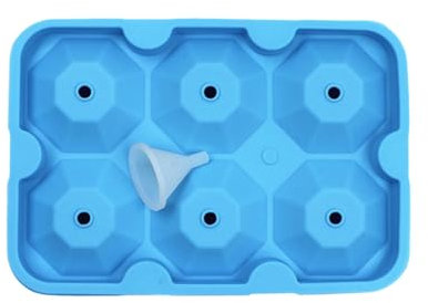 OFFSCH Moldes Para Cubitos De Hielo Silicona Fácil De Limpiar Para Refrigerador