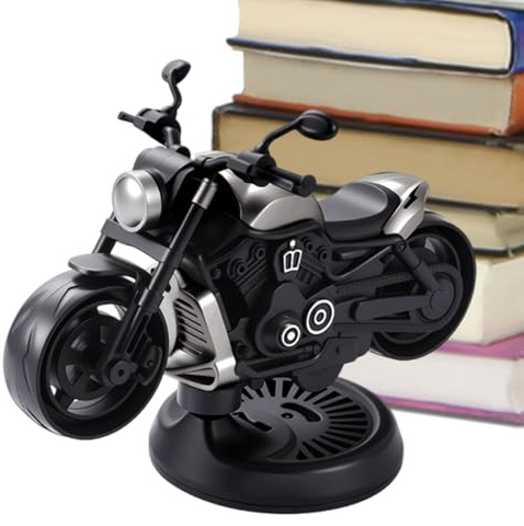 Désodorisant Voiture – Diffuseur d'Aromathérapie Rotatif | Désodorisant de voiture en forme de moto | Pour hommes, femmes, automobiles, camions et SUV, utilisation du tableau de bord intérieur