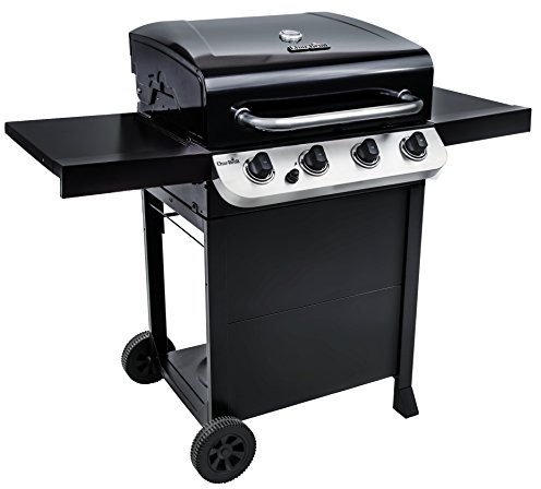Char-Broil New Convective Series 410B - Grill Barbecue a Gas a 4 Fuochi, Finitura Nera.