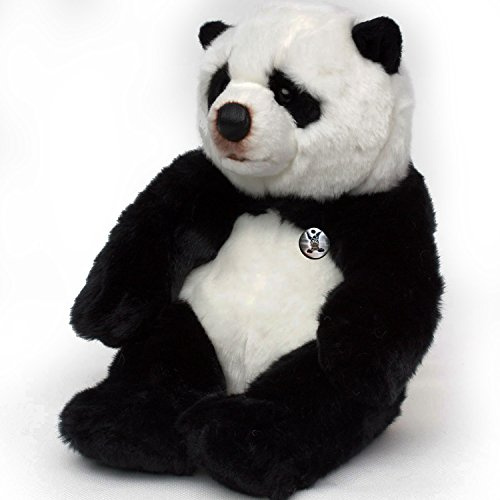 Panda Bear Jimbo plyschdjur 30 cm sittande gosig leksak plyschdjur Teddy från Uni-Toys