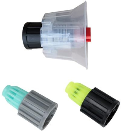 TorSor 3 Stück Wasser- und Schaumdüsenspitzen, Ersatz für Handdruck, Schneeschaumsprüher, Schaumpumpe, Blaster-Flasche, Autodetailing & Waschseife, Spray, manuelle Kanone