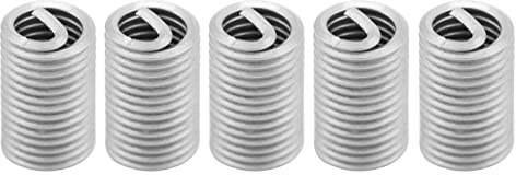 50Pcs M6 Inserti Elicoidali heli coil m6 insert Acciaio Inox Ss304 Filo A Spirale Inserti Filettatura Elicoidale M6 X 1 heli coil m6 insert 0 X 3D Lunghezza Per Inserti per bullone