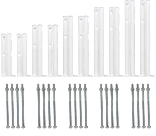 Feegow Floor Mounting Radiator Leg Kit Feet Freestanding Supports,Radiator Floor Bracket Steel Support Load-bearing Strong Cast Iron Radiator Foot(15CM)