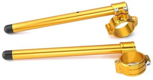 JLJLJ CNC-Motorrad-Clip-Ons-Lenker Racing Einstellbare Lift-Clamp 33 35 37 41 43 45 47 48 50 51 53 54 55 MM Gabelrohr Hand Bar(41MM Fork Tube)