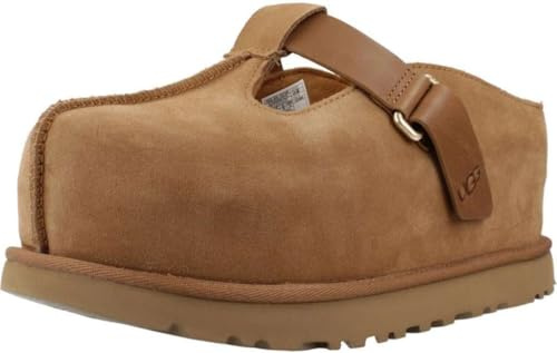 UGG Goldenstar Hi Clog träskor Läder Brun, Chestnut, 41 EU