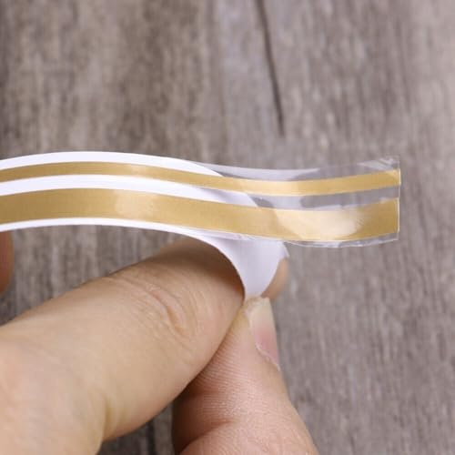 Vinyl Pinstripe Tape Decal with for Streamline Double Line for Vehicle Customization Suitable for Cars RVs Boats Trucks Made with PVC Material