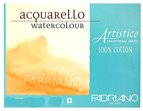 FABRIANO ARTISTICO Aquarellpapier, kaltgepresst, 70 x 50 cm, 5 Stück
