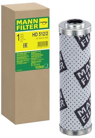 MANN-FILTER, HD 512/2 Hydraulik | Für Off-Highway, Hydraulikölreinheit, Höchste Filtrationsleistung, Hydraulischer Motorschutz, Echte OE-Technologie