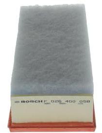 BOSCH Filtre à air F026400058 | Compatible avec: CITROËN C8, JUMPY II, JUMPY II Kasten, JUMPY II Pritsche/Fahrgestell, FIAT SCUDO Bus, SCUDO Kasten
