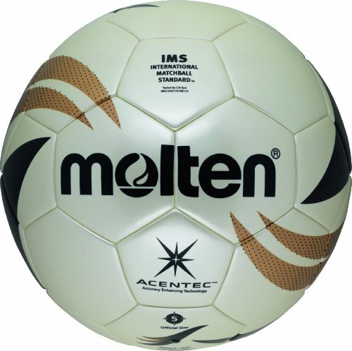 Molten Fußball VG-4000, Champagner Gold/Gold/SCHWARZ, 5