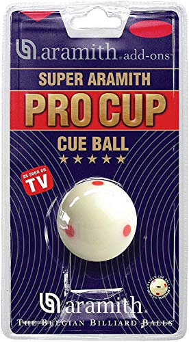 Aramith Pro Cup TV Snooker Cue Ball 2-1/16? Size by Unknown