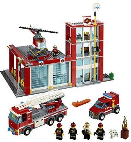 LEGO 60004 - City - Feuerwehr-Hauptquartier