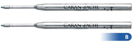 Caran d 'Ache Goliath Nachfüllmine für Kugelschreiber, blau, breit, 2 Stück, 8422.26