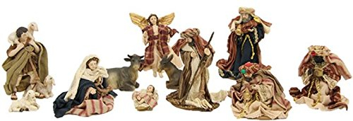 Unbekannt Krippenfiguren Krippenset orientalisch 11tlg, geeignet für 11cm Figuren