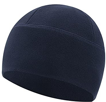 axy Fleece Mütze Wintermütze Laufmütze Fahrradmütze Sport Radmütze für Herren und Damen Helm Unterziehmütze Winddicht Thermo Radsport Radfahren Laufen MUHE3