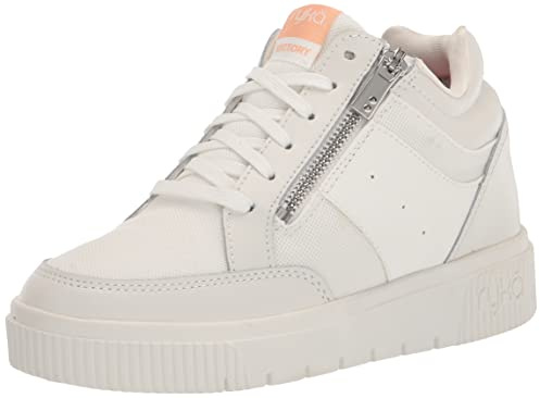 Ryka Women's Victory Wedge Sneaker Brilliant White 9.5 W