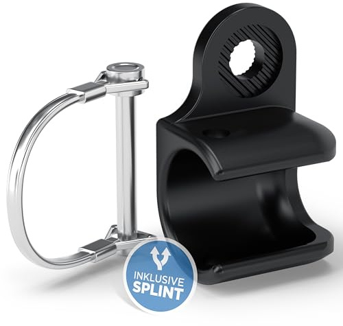 LAINFELD Enganche de remolque para Thule Chariot & Coaster | Acoplamiento de remolque de bicicleta con pasador de seguridad | Montaje fácil y rápido en la bicicleta