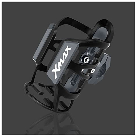 POPUCE Zubehör Motorrad Getränke Flaschenhalter Getränkehalter Ständer Für Yamaha XMAX300 XMAX400/125/300 X-MAX 125 250 300 400 (Farbe : Titan, Größe : Normal)