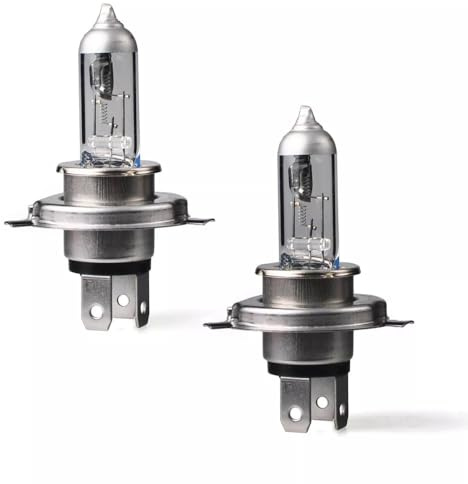 Crono 2 x H4 Autolampe, 12V Glühlampe, P43t Leuchtmittel, HB2 60/55W, Scheinwerfer Birne