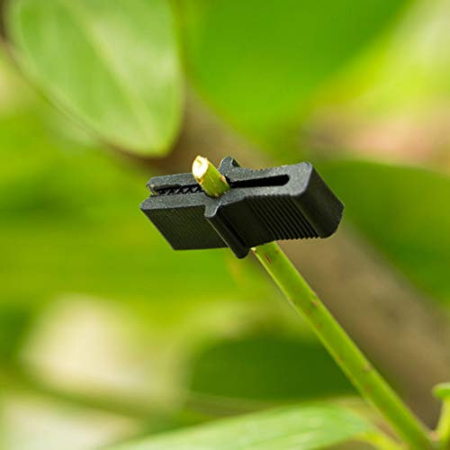 Pflanzenklammern für Kletterpflanzen, 200 Stück, Gartenklammern, 2,5 X 1 Cm, Blumentöpfe mit Drainage, Tomaten, Weinreben, Gemüse, Pflanzenbefestigungsklammern