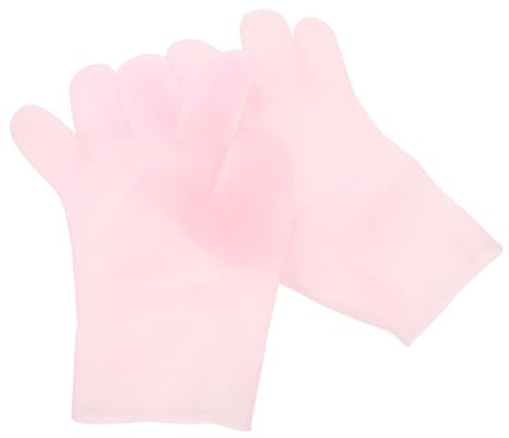 Guantes Hidratantes para Manos Sebs Rosa, 1 Par, Terapia Cosmética | Sebs Flexible, Uso Cómodo en Spa de Manos, para Apasionados del Cuidado Manual