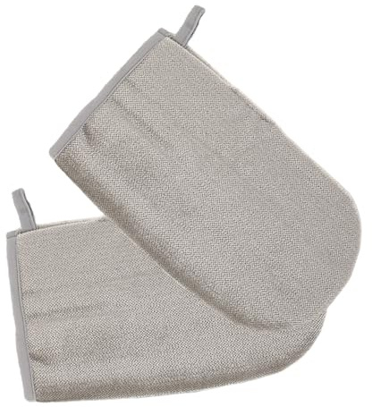 BESPORTBLE 2 Pièces Mitaines Anti-Poils Animaux Double Face pour Vêtements Canapés Tapis et Sièges de Voiture Convient aux Chats aux Chiens Lavables et Réutilisables