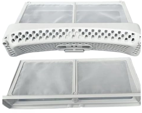 1 Wäschetrocknerfilter, kompatibel mit Haier-Trockner, Flusen-Fussel-Netzfilter, Reiniger, Kleidungssieb, Ersatzteile(Square filter screen)