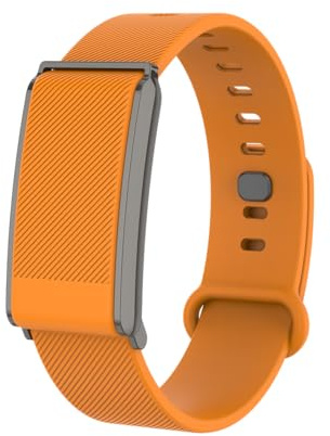 DCU TECNOLOGIC Move FitBand Bracelet d'activité Intelligent sans écran, 120 Modes Sportifs, Surveillance 24/7, Batterie 30 Jours, IP68 (Orange)