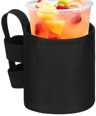 Portavasos De Tumbona De Playa | Organizador de Tela Oxford 600D,Portavasos para Silla de Camping - para Tumbonas Piscina Botella de Agua Exterior Patio Pesca Césped