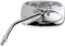 Hashiru Motorradspiegel Lenkerspiegel M10x1,25R ST03 eckig Chrom, Unisex, Multipurpose, Ganzjährig, Metall