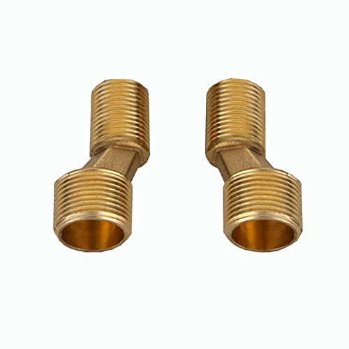 BiaoTeng Excentricas Grifo Ajustable,Reductor Laton 3/4 A 1/2,Accesorios Para Grifo De BañEra,Excentricas Grifo Corta,Excentricas Grifo Ducha,dorada B