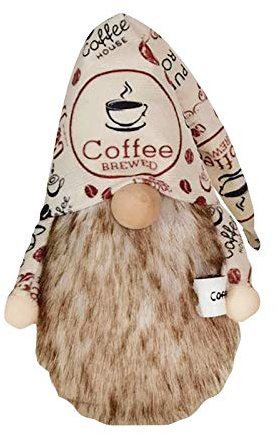 Wichtel Frühling Deko Kaffee Wichtel Kaffee Dekoration Frühlingswichtel Wichtel Figuren Deko Frühling Frühlingsdeko Figuren für Kinder Mama Muttertag Bauernhaus Ostern Decorations für Home Küche
