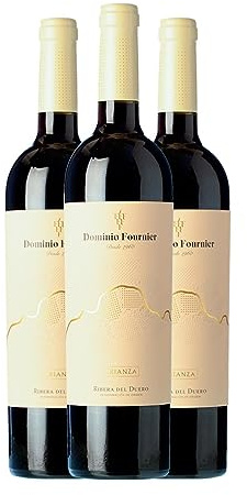 González Byass Dominio Fournier Tempranillo Ribera del Duero Crianza 75 cl Vino tinto (Caja de 3 Botellas de 75 cl)
