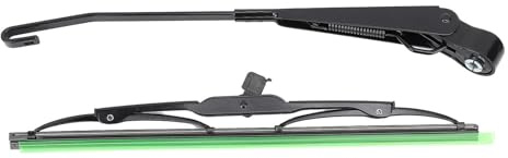 UTV Scheibenwischer, 12V Traktor Scheibenwischerblatt, Scheibenwischer Ersatz für Caravan, ATV, UTV, OE 01287358, 0390506510, 7731000001