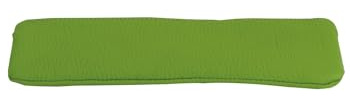 TimeTEX - Aufspann-Stiftmäppchen | Federmäppchen aus Büffel-Leder für A4- und A5-Schulplaner und Bücher | Maße: 21x5,5cm | Farbe: apfelgrün