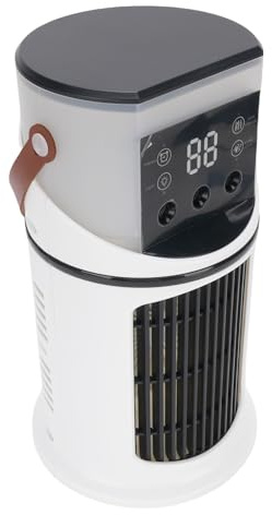 Cryfokt Humidificador Enfriador de Aire Enfriador de Aire USB 4 en 1 Ahorro de Energía 10 W Alta Eficiencia 500 Ml Gran Capacidad para Dormitorio