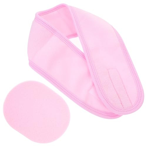 ABOOFAN Bandeau Spa Pour Femme Éponge Visage Lavage Bandeau Douche Voyage Soin Visage Bain