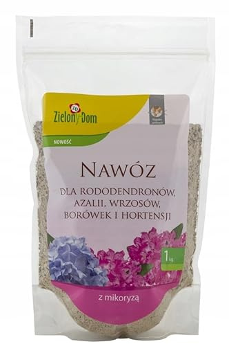 Concime per ortensie azalee e rododendri 1kg - con micorrize - piante acidofile