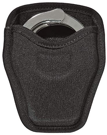 Bianchi 31403, Custodia per Manette Uomo, Nero, Fits: One Pair Standard Handcuffs