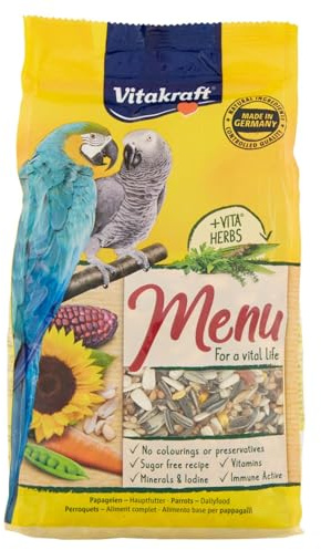 Vitakraft Premium Menu papegoja – 1 kg