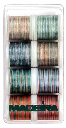 Madeira Geschenkbox: Polyneon: Multicolour: 8 x 200m: Spools, Sortiert, 8015